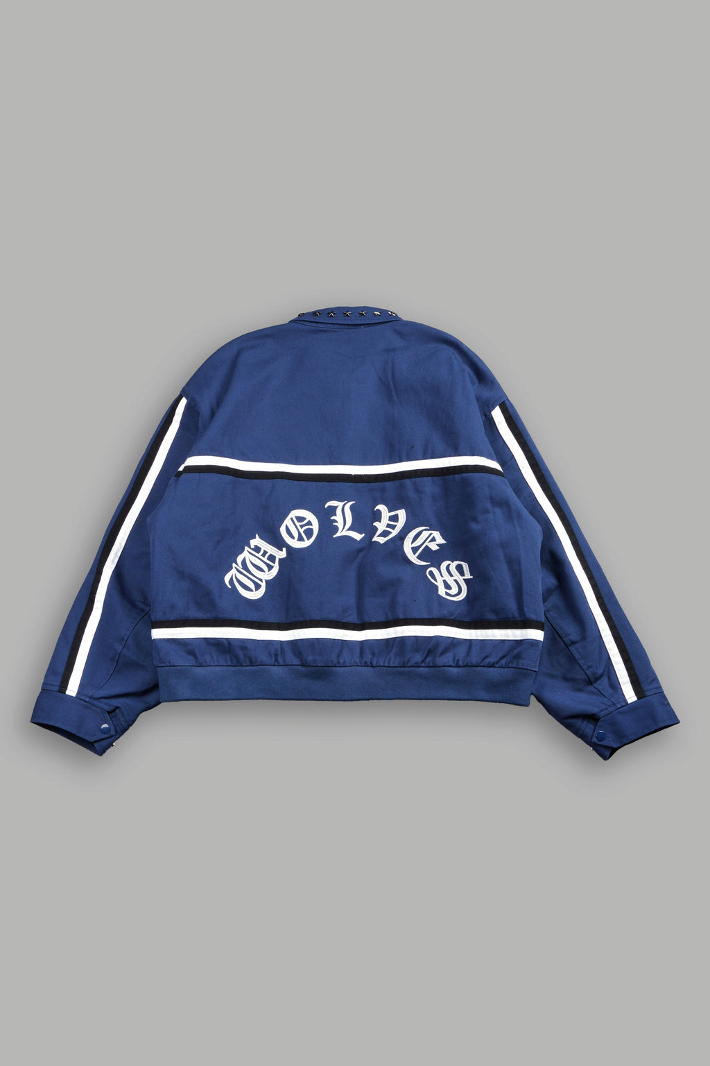 Mickey Frvr Big Moe Jacket in Navy