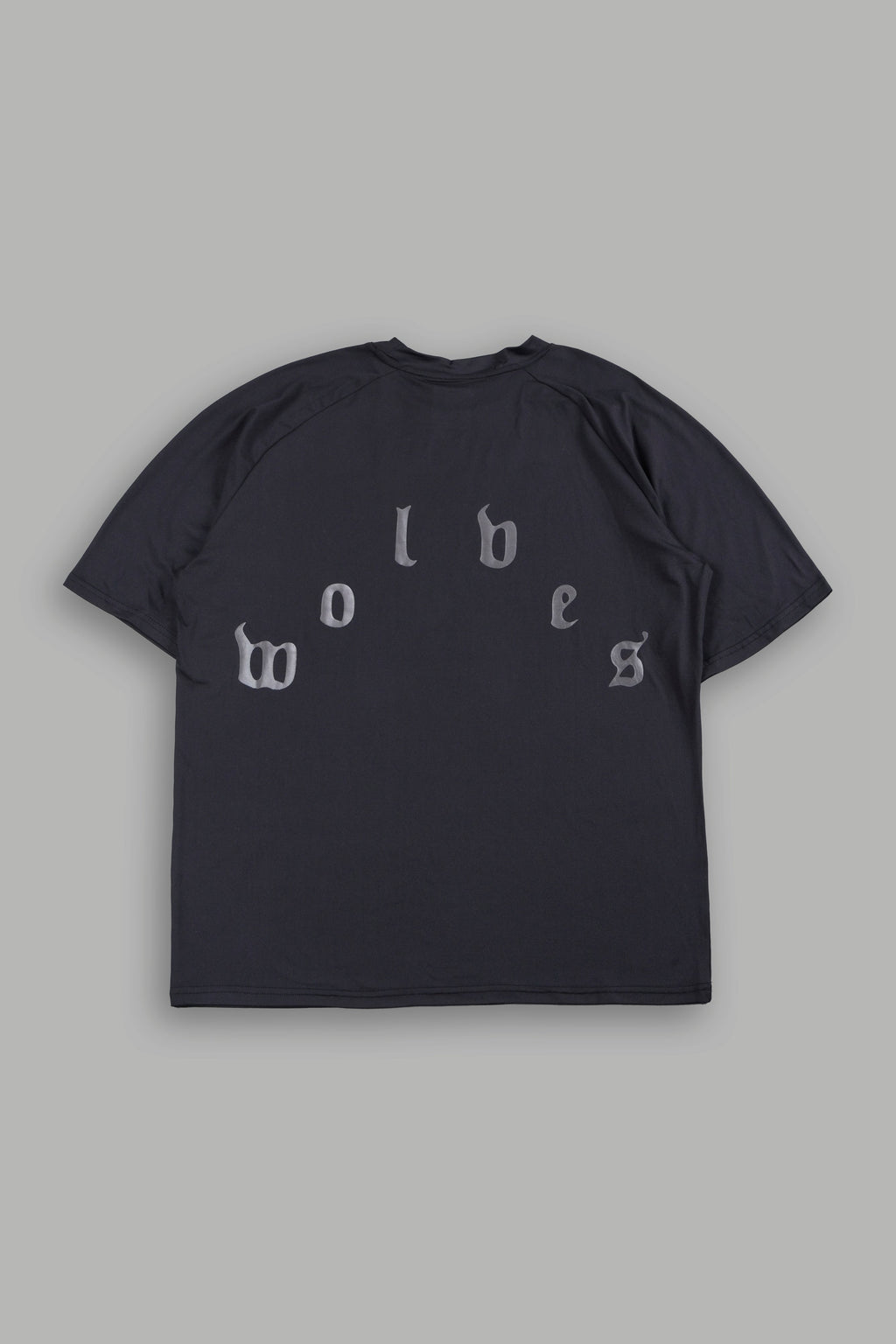 Pyramid V3 Dry Wolf Raglan Ss Tee In Black - imagem 3