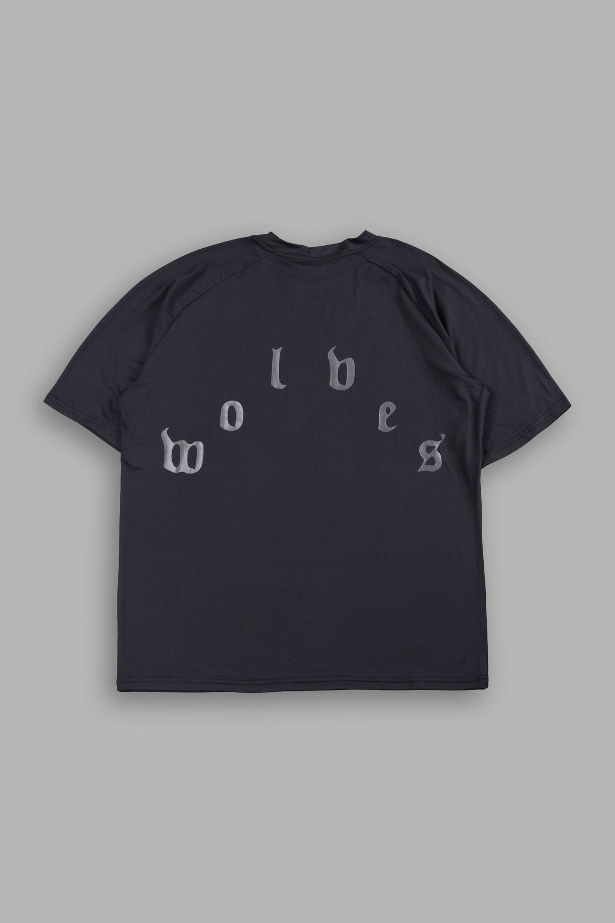 Pyramid V3 Dry Wolf Raglan Ss Tee In Black - imagem 3
