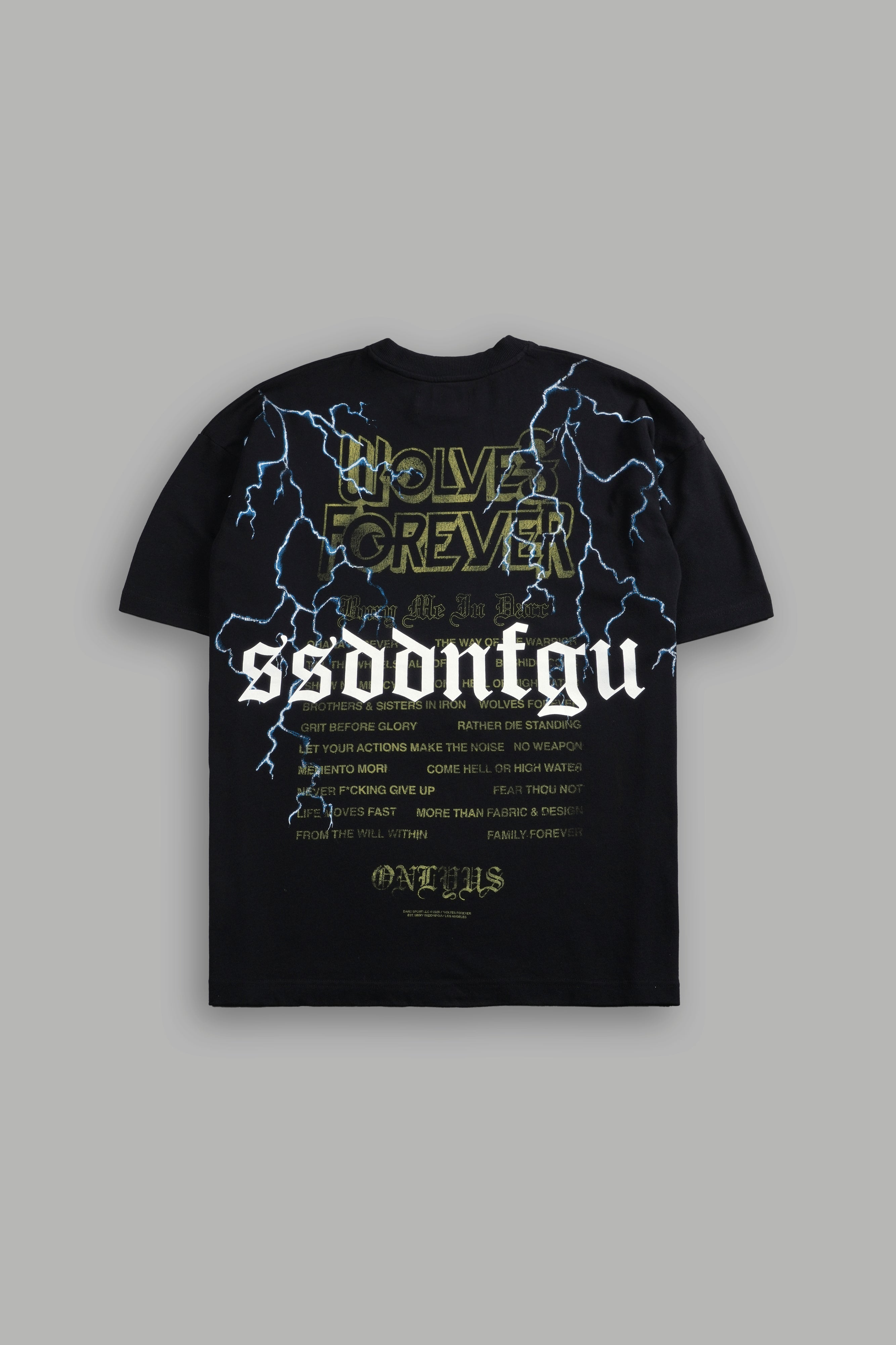 Darc Storm "Premium" Oversized Tee in Black — imagem 1
