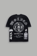 Kazoku Okami Premium Oversized Tee in Black — imagem 1