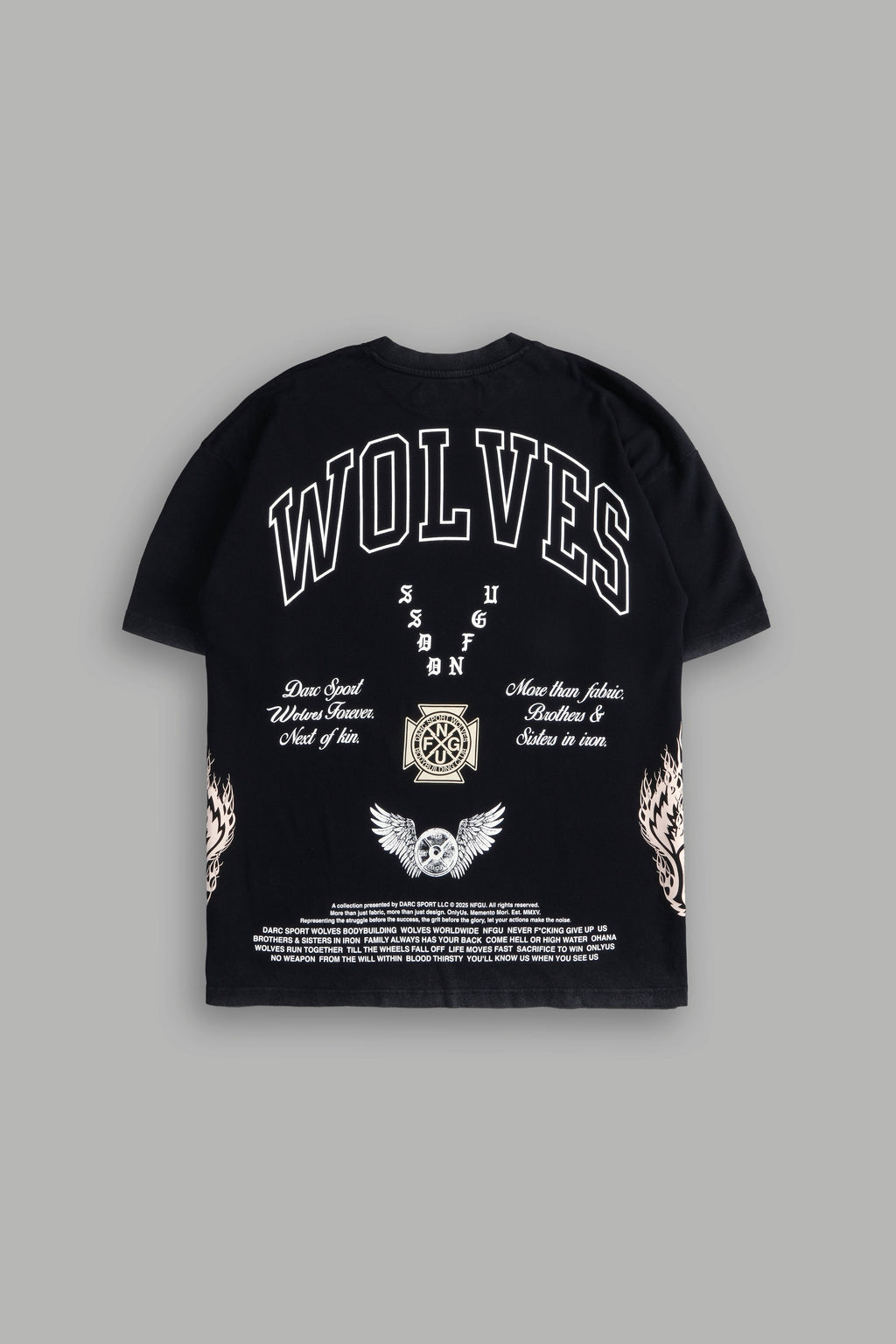 Our Lineage "Premium" Oversized Tee in Black — imagem 1