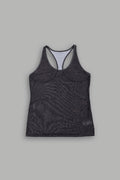 Darc Wolves Simone Mesh Tank in Darc Brown Leopard