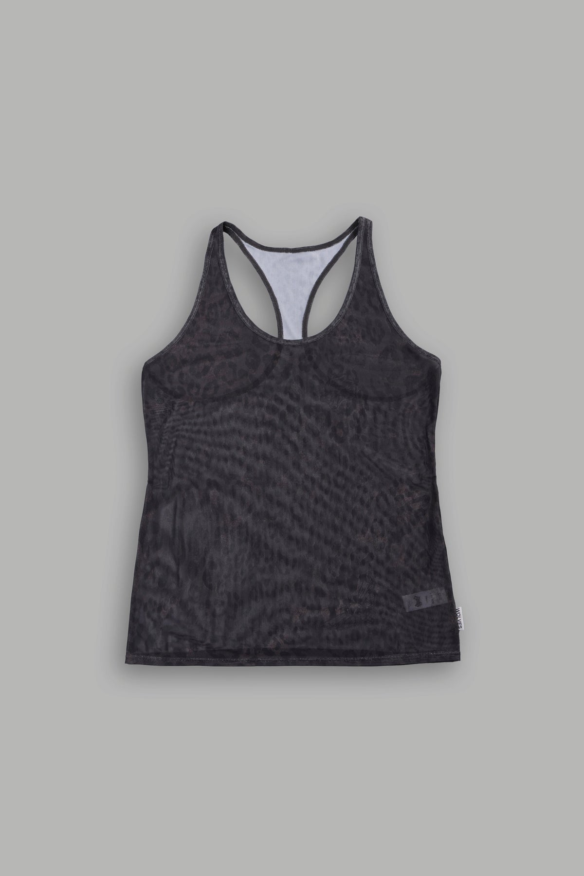 Darc Wolves Simone Mesh Tank in Darc Brown Leopard - imagem 1