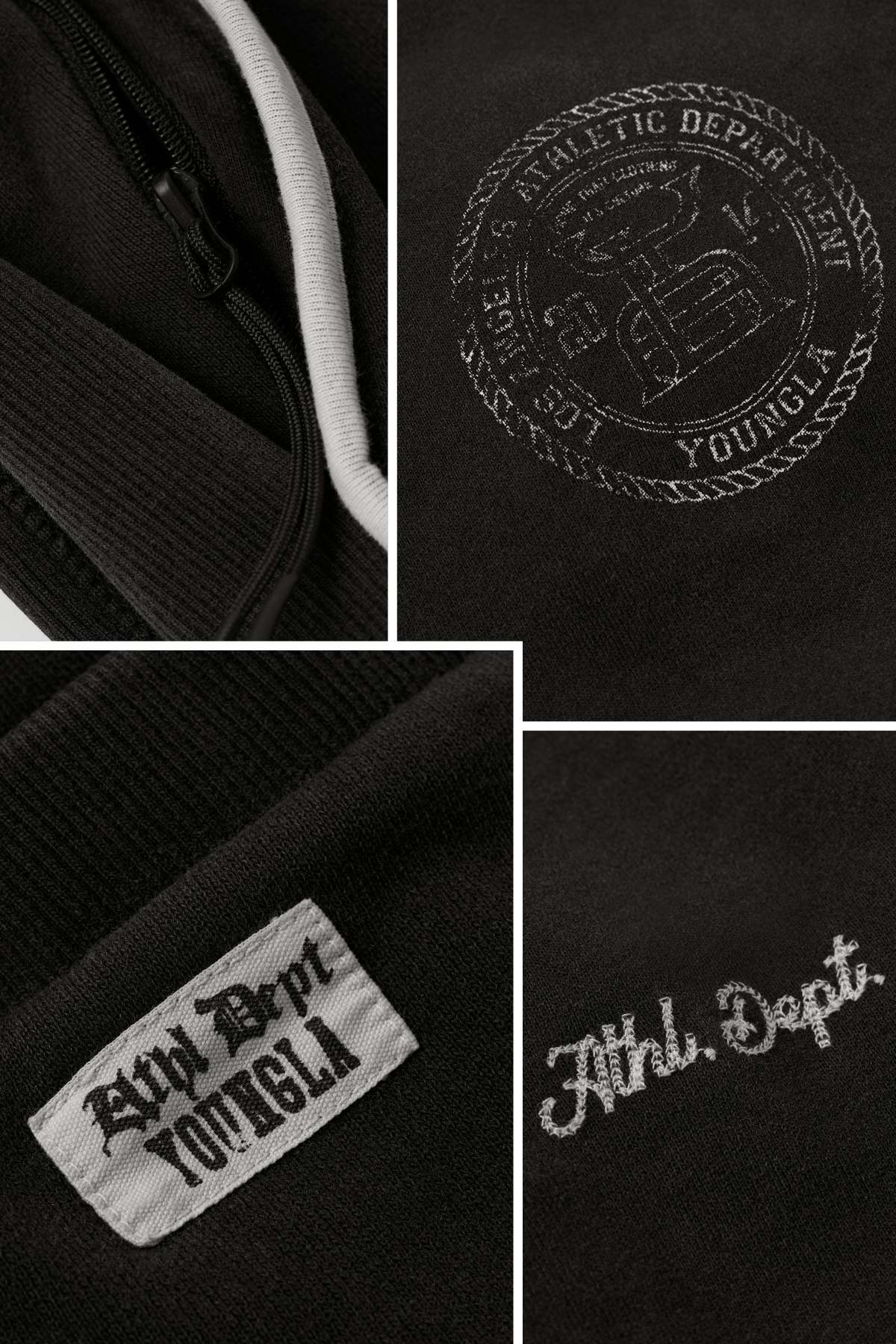 2176 - Golden Era Piping Joggers — imagem 3