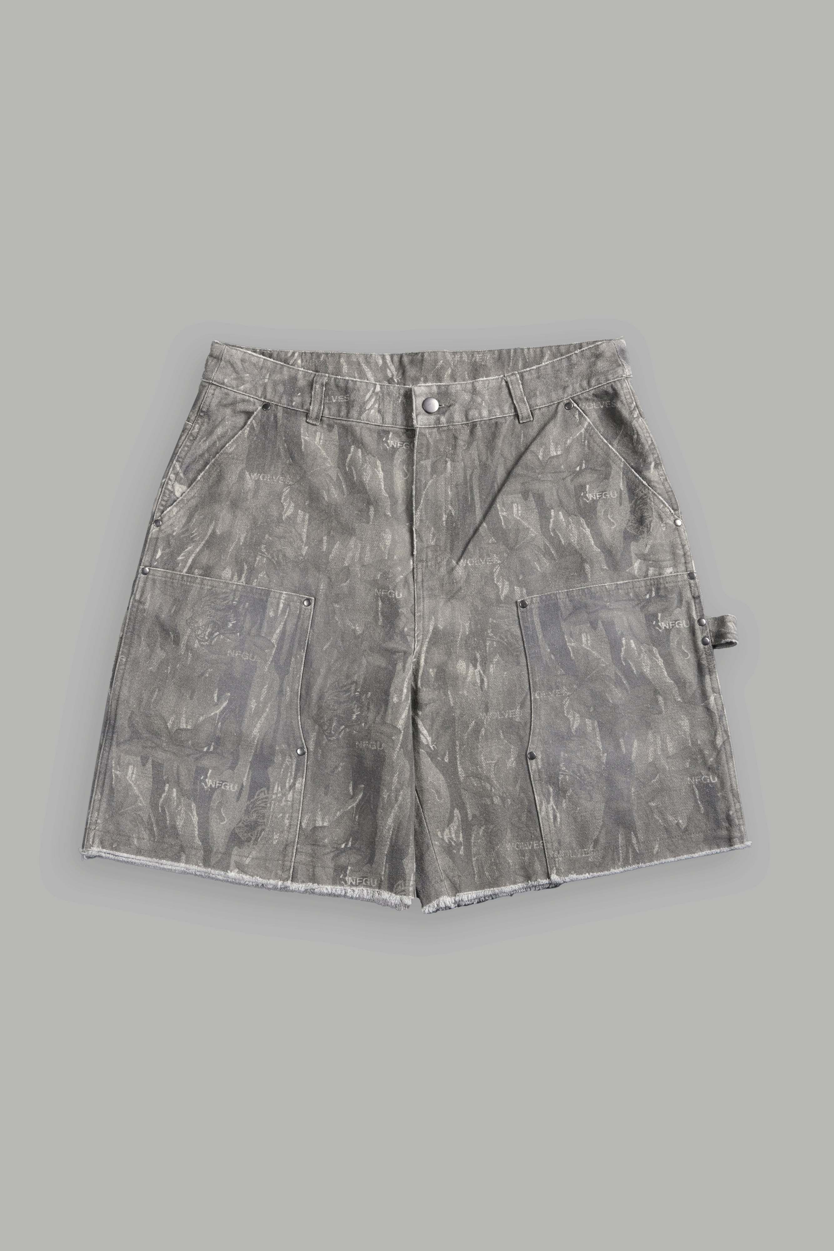 Core Chopper Raw Hem Hoffa Shorts in Ohana Vintage Norse Camo — imagem 1
