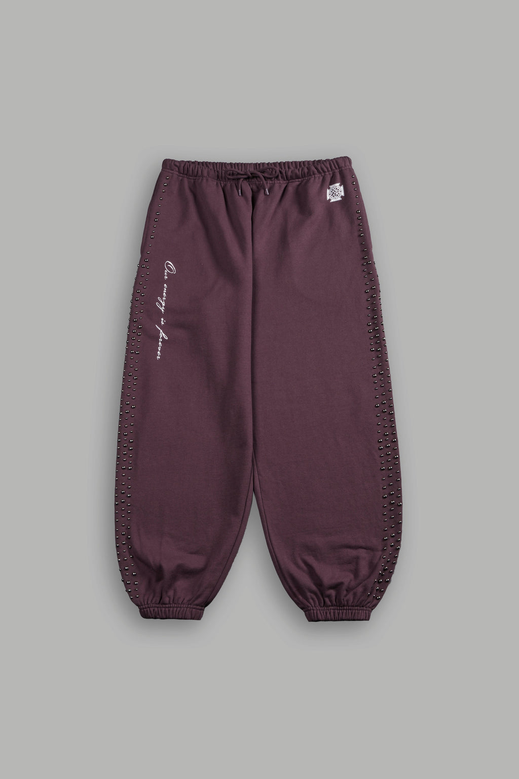 Our Energy Stud Lounger Sweat Pants in Darc Purple — imagem 1