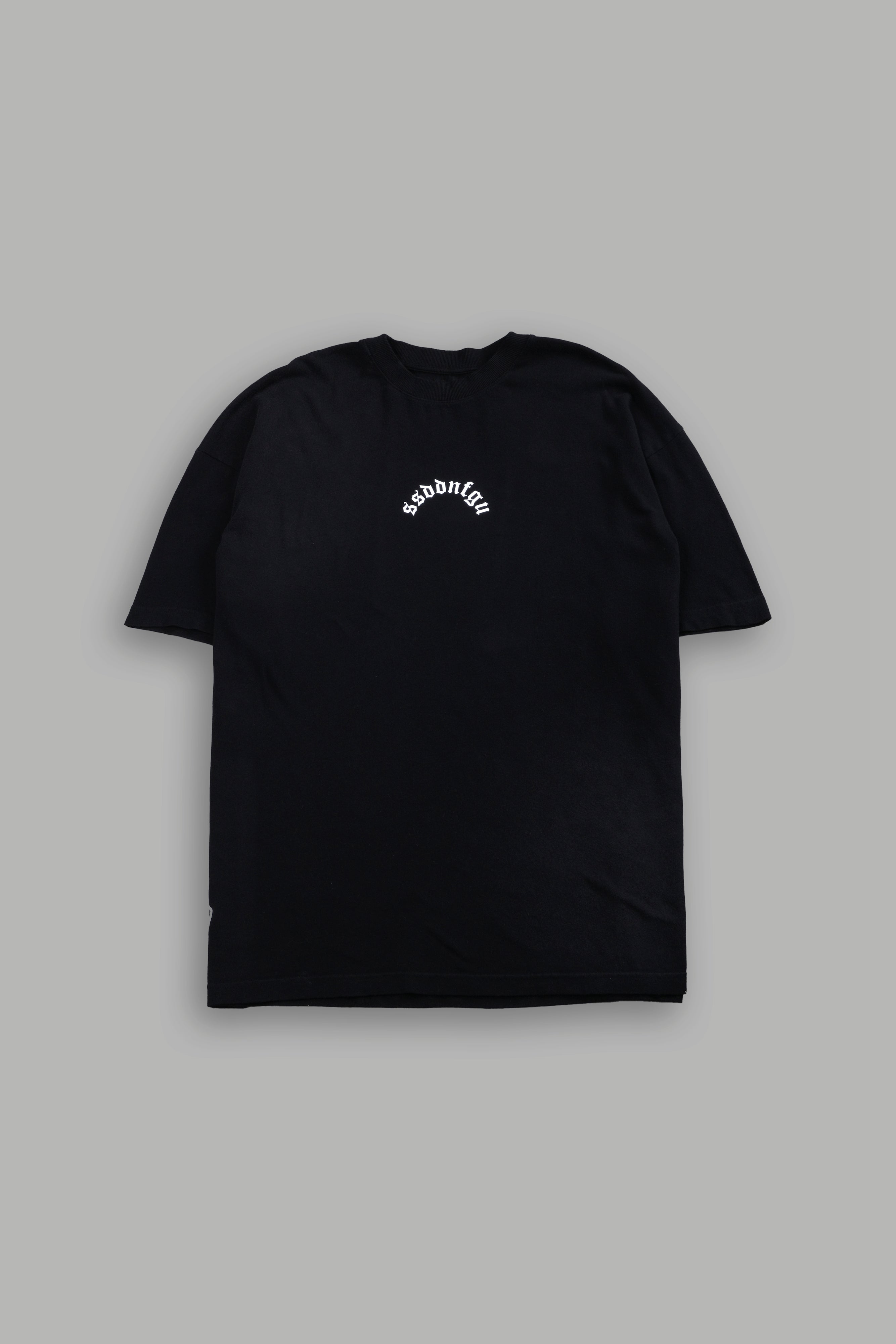 Our Sacrifice Premium Oversized Tee in Black Sun Fade — imagem 3