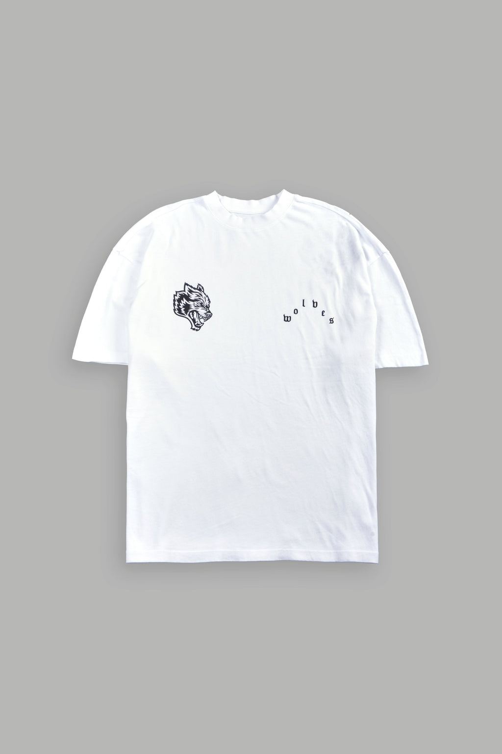 Shao Kahn Premium Oversized Tee in White — imagem 3
