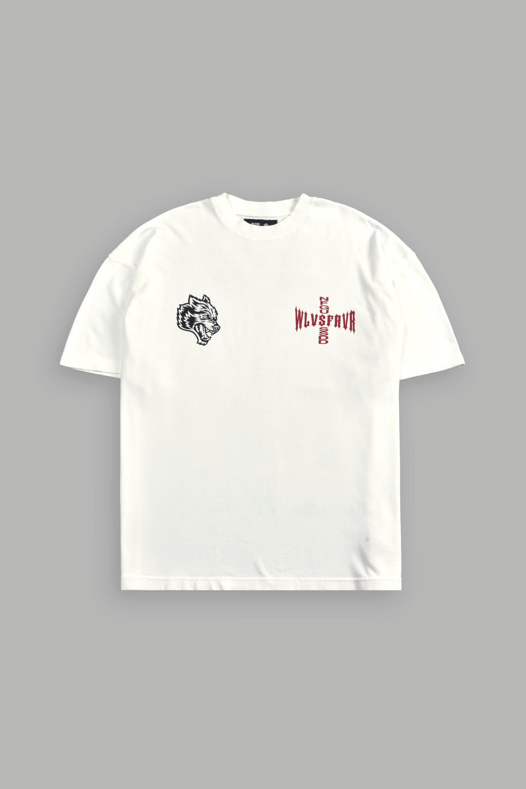 Born Darc "Premium" Oversized Tee in Cream — imagem 3