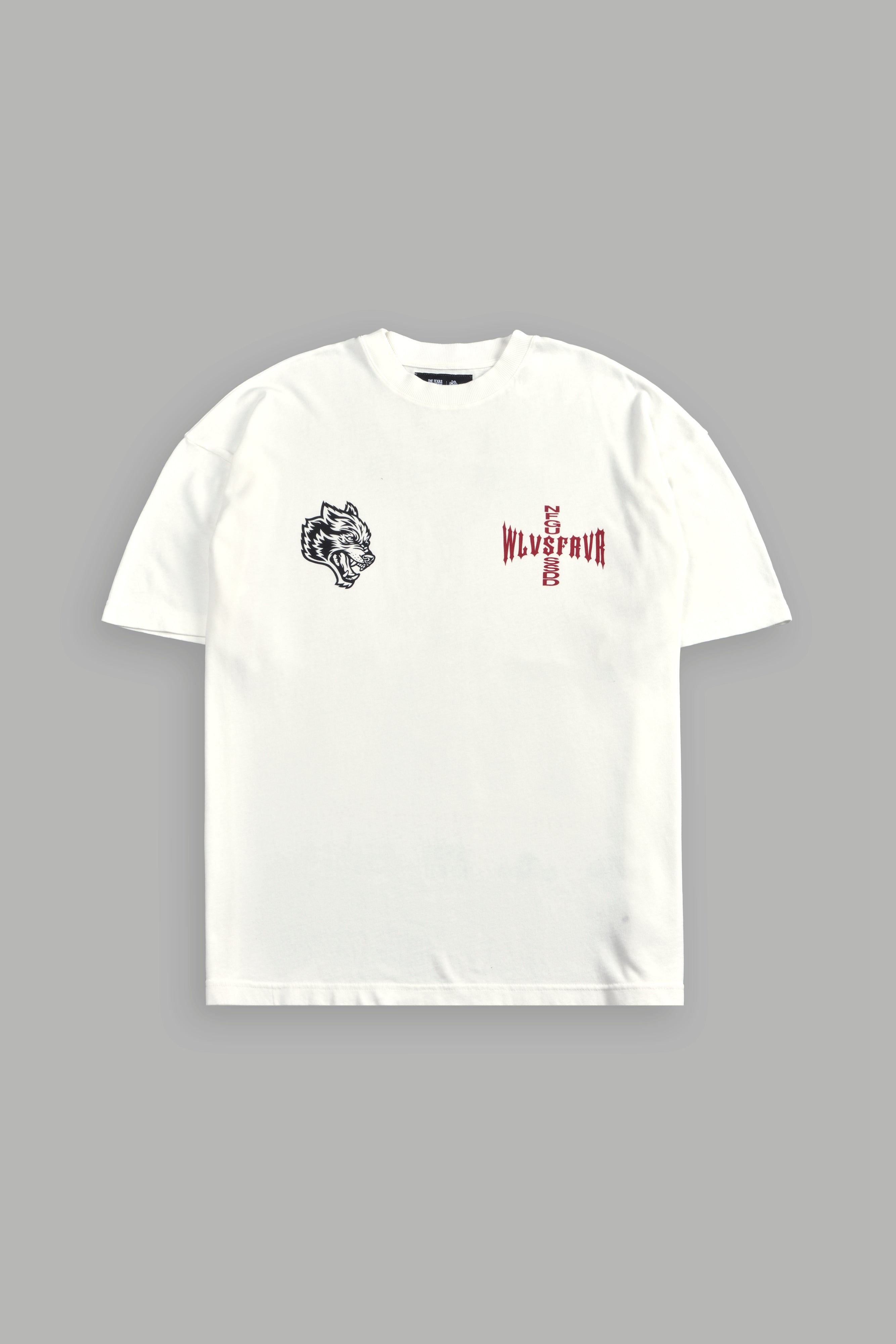 Born Darc "Premium" Oversized Tee in Cream — imagem 3