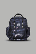 Wolves All Day Backpack in Warrior in a Garden Black Camo — imagem 1