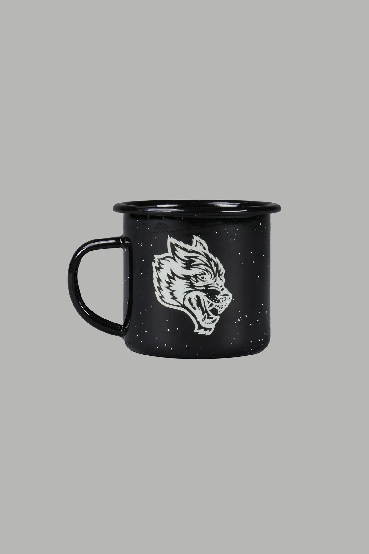 Darc Sport Wolf Head Camp Mug in Black - imagem 2
