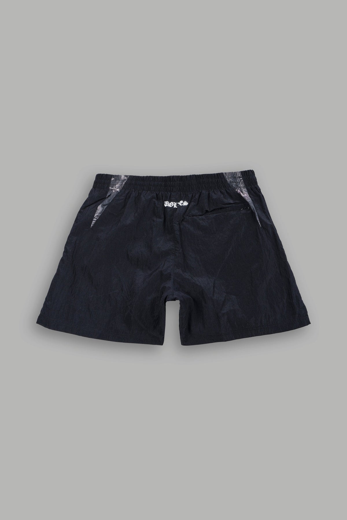 Wlvsfrvr Zdan Shorts In Black - imagem 3