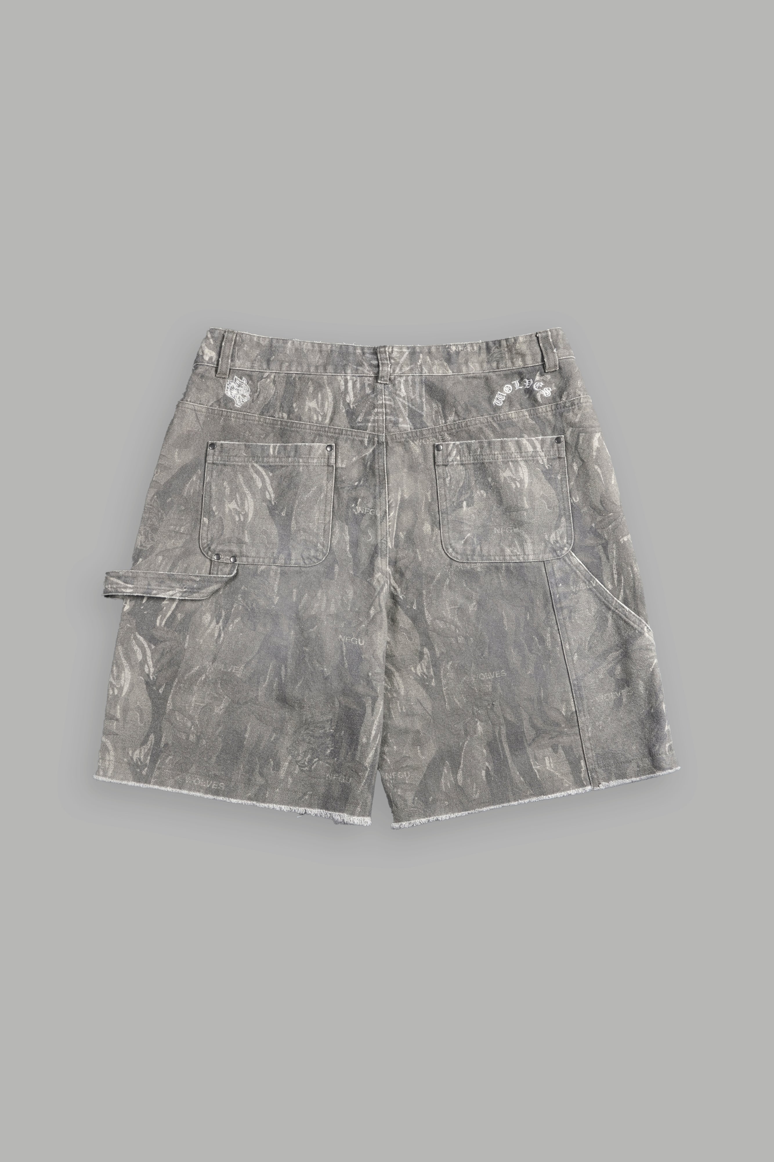 Core Chopper Raw Hem Hoffa Shorts in Ohana Vintage Norse Camo — imagem 3