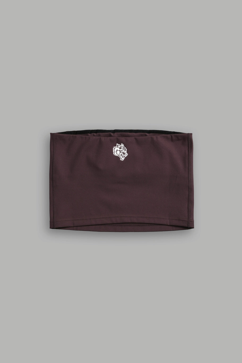 Single Wolf "Nova" Longline Bandeau Top in Darc Garnet — imagem 4