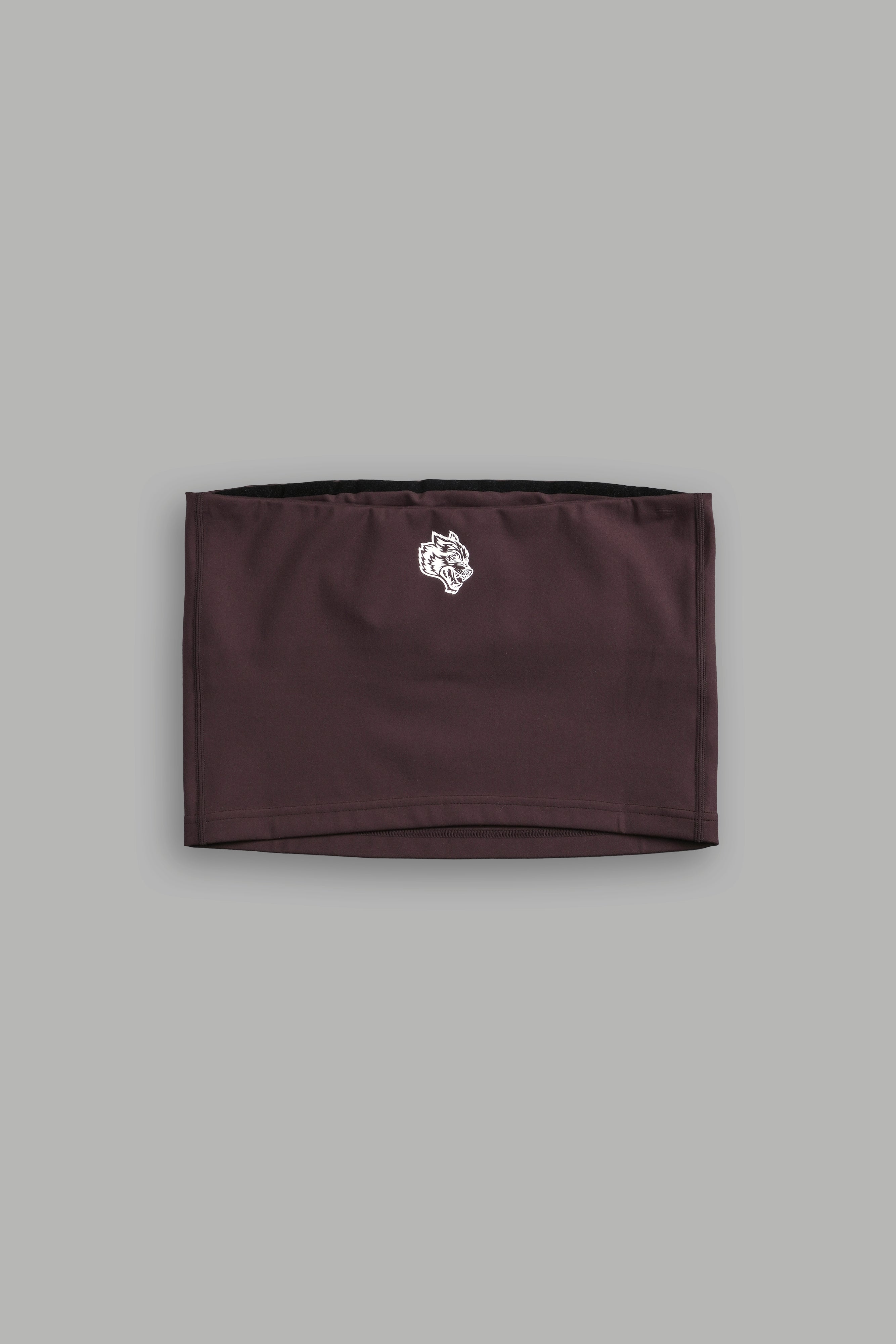 Single Wolf "Nova" Longline Bandeau Top in Darc Garnet — imagem 4