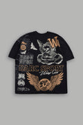 Cherub Hesh Premium Tee In Black - imagem 1
