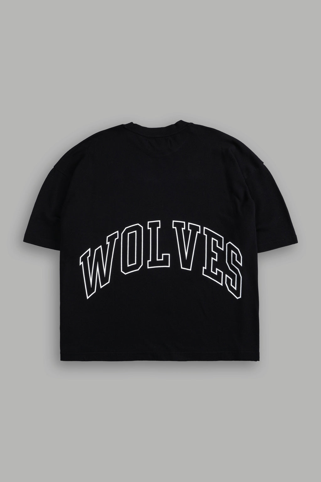 Wolf of the Flame Premium "Box Cut" Tee in Black — imagem 3