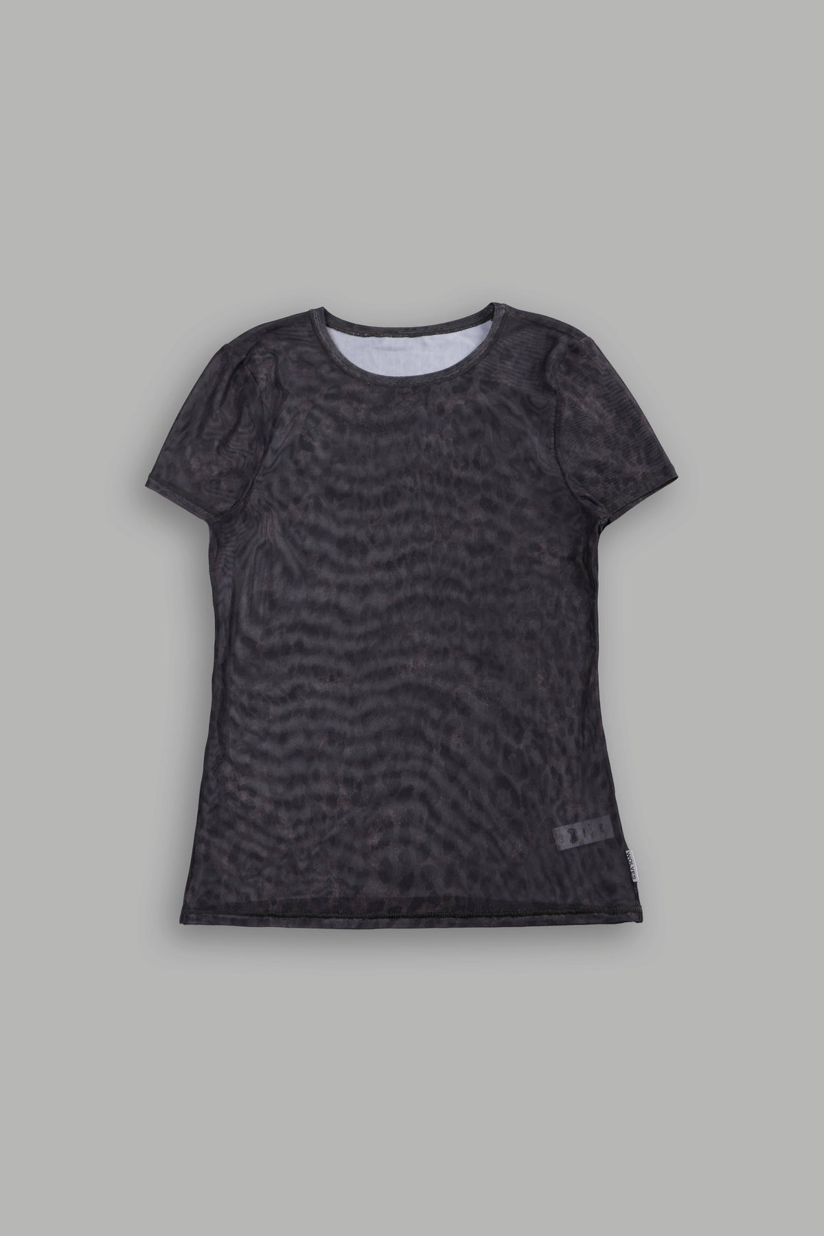 Darc Wolves Leah Mesh SS Tee in Darc Brown Leopard - imagem 1