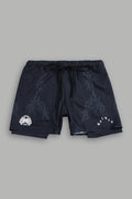 Exo Thorns Compression Shorts In Black