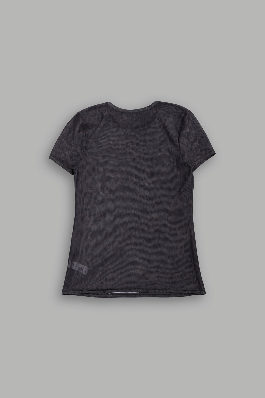 Darc Wolves Leah Mesh SS Tee in Darc Brown Leopard