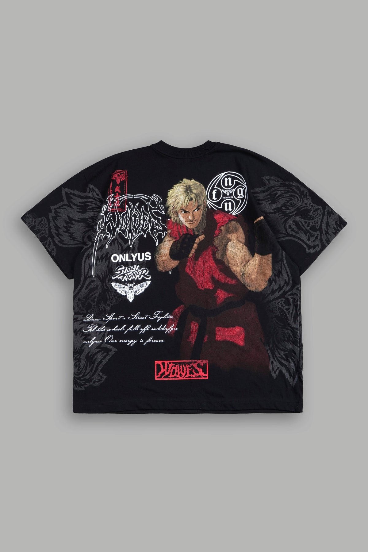 Turn Up The Heat Premium Oversized Tee In Black - imagem 1