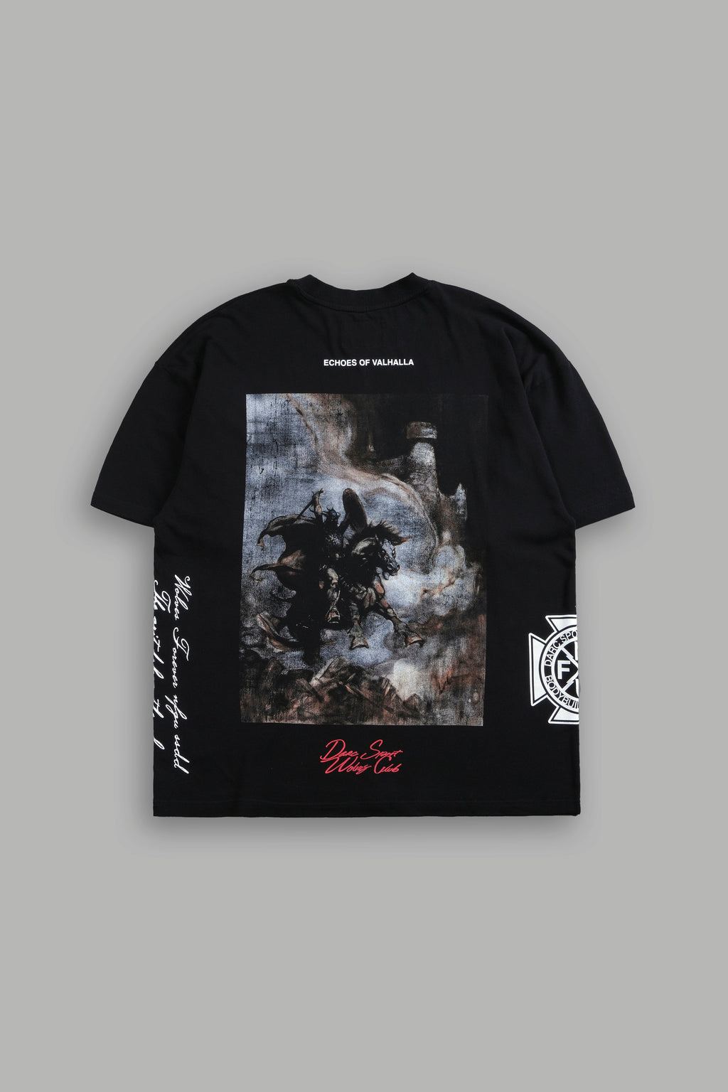 Echoes Of Valhalla "Side By Side" Tee Box Set in Black — imagem 8