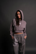 Icon "Ava" Hoodie in Pale Gray — imagem 1