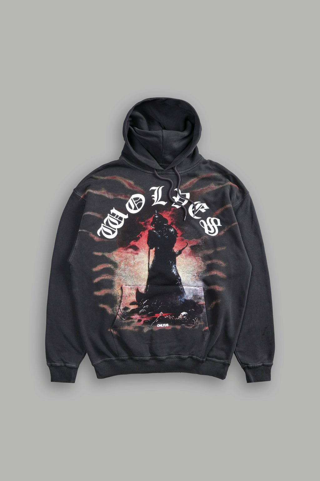 Conquer "Bishop" Hoodie in Wolf Gray — imagem 1