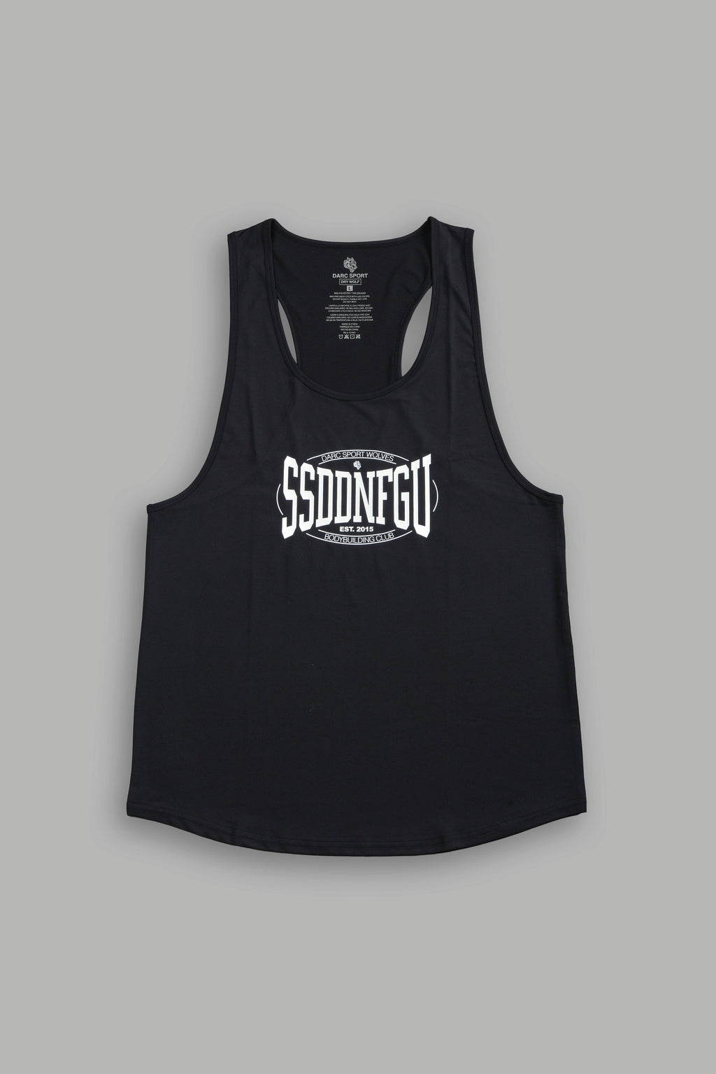 SSDDNFGU FRVR "Dry Wolf" Mecca Tank in Black — imagem 1