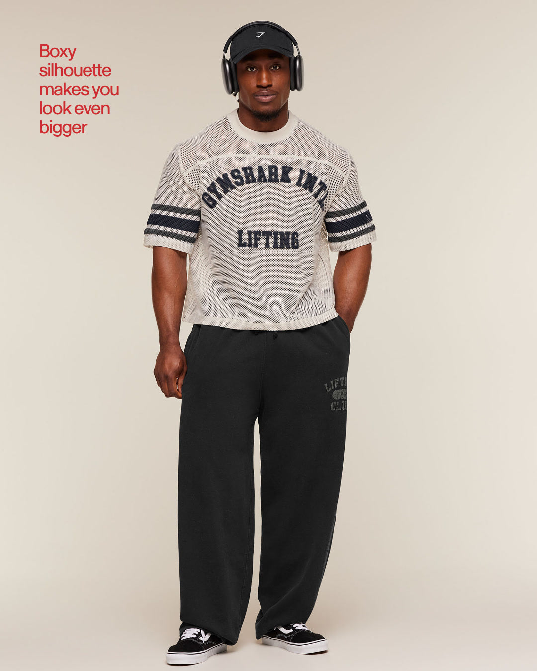 Collective Mesh Contrast Jersey - Tinted White — imagem 3