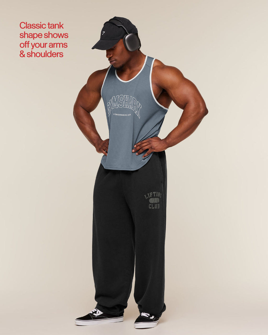 Collegiate Tech Tank - Iron Blue — imagem 3