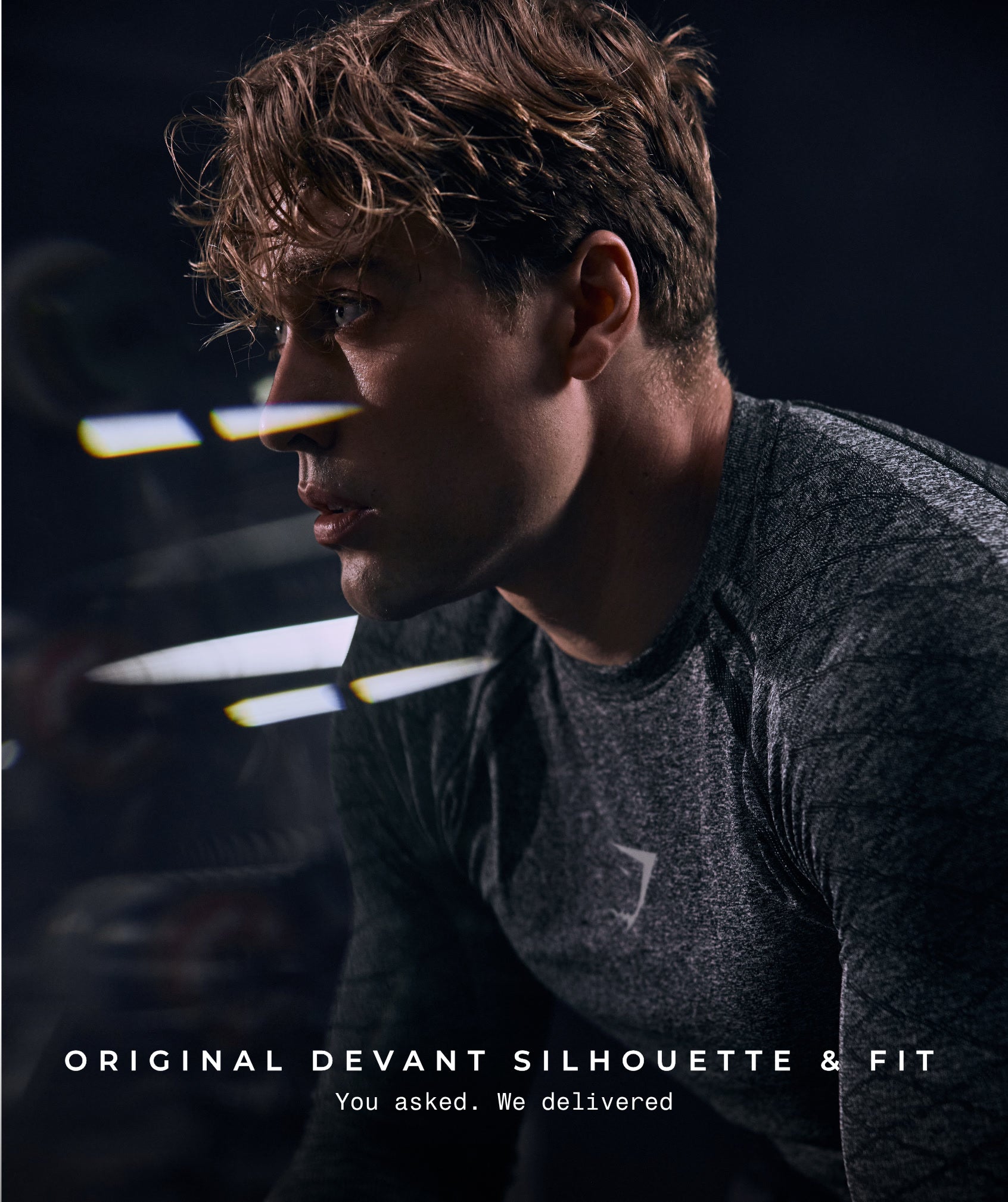Devant Seamless Long Sleeve T-Shirt - Black — imagem 2