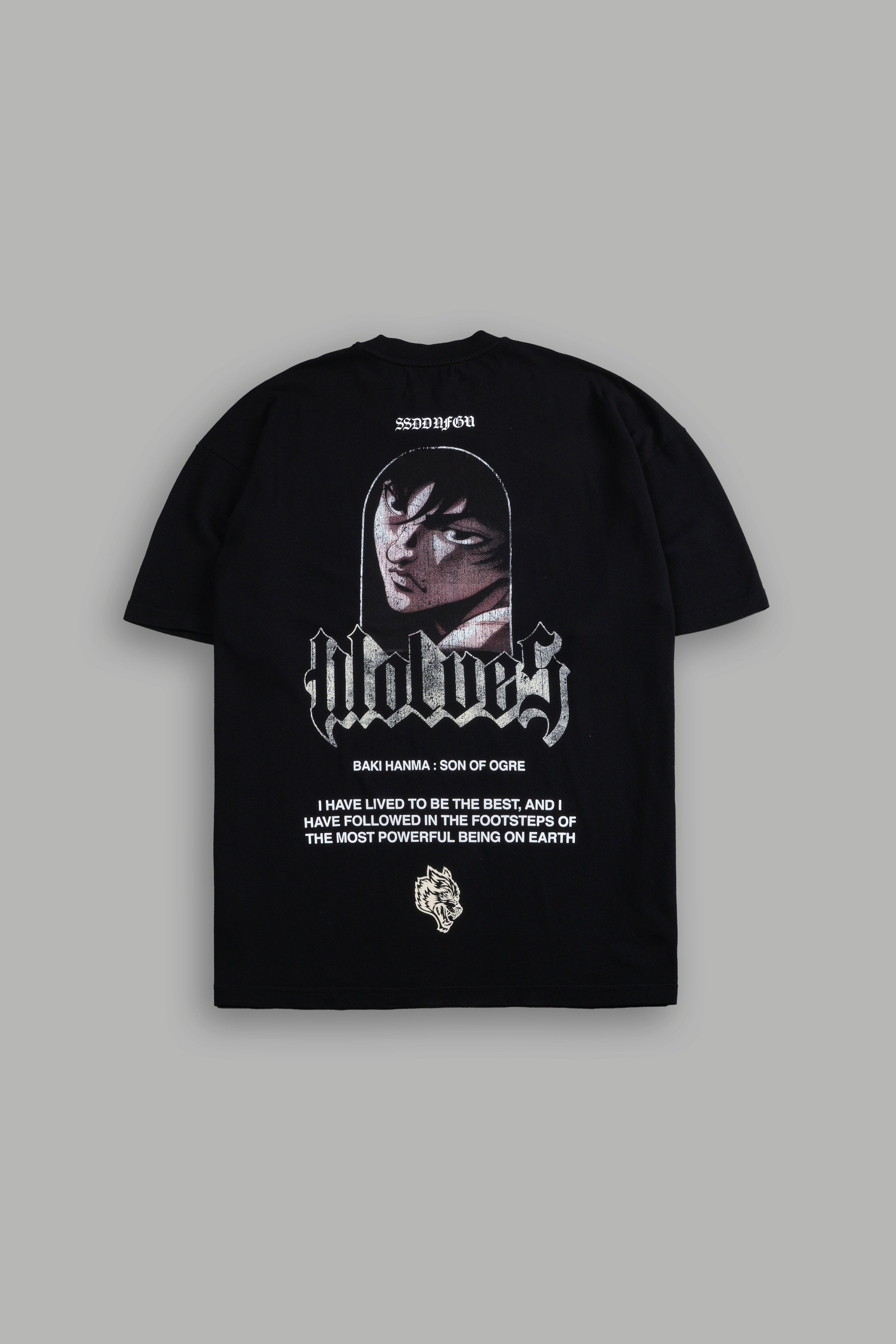 Determined "Premium" Oversized Tee in Black — imagem 1