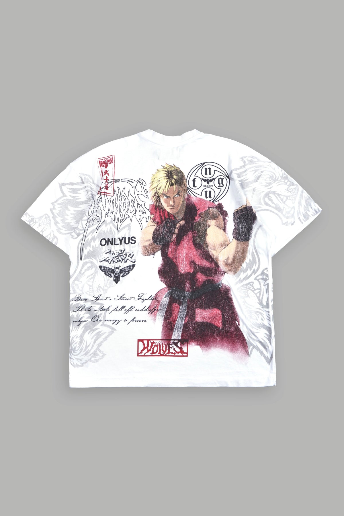 Turn Up The Heat Premium Oversized Tee In White - imagem 1