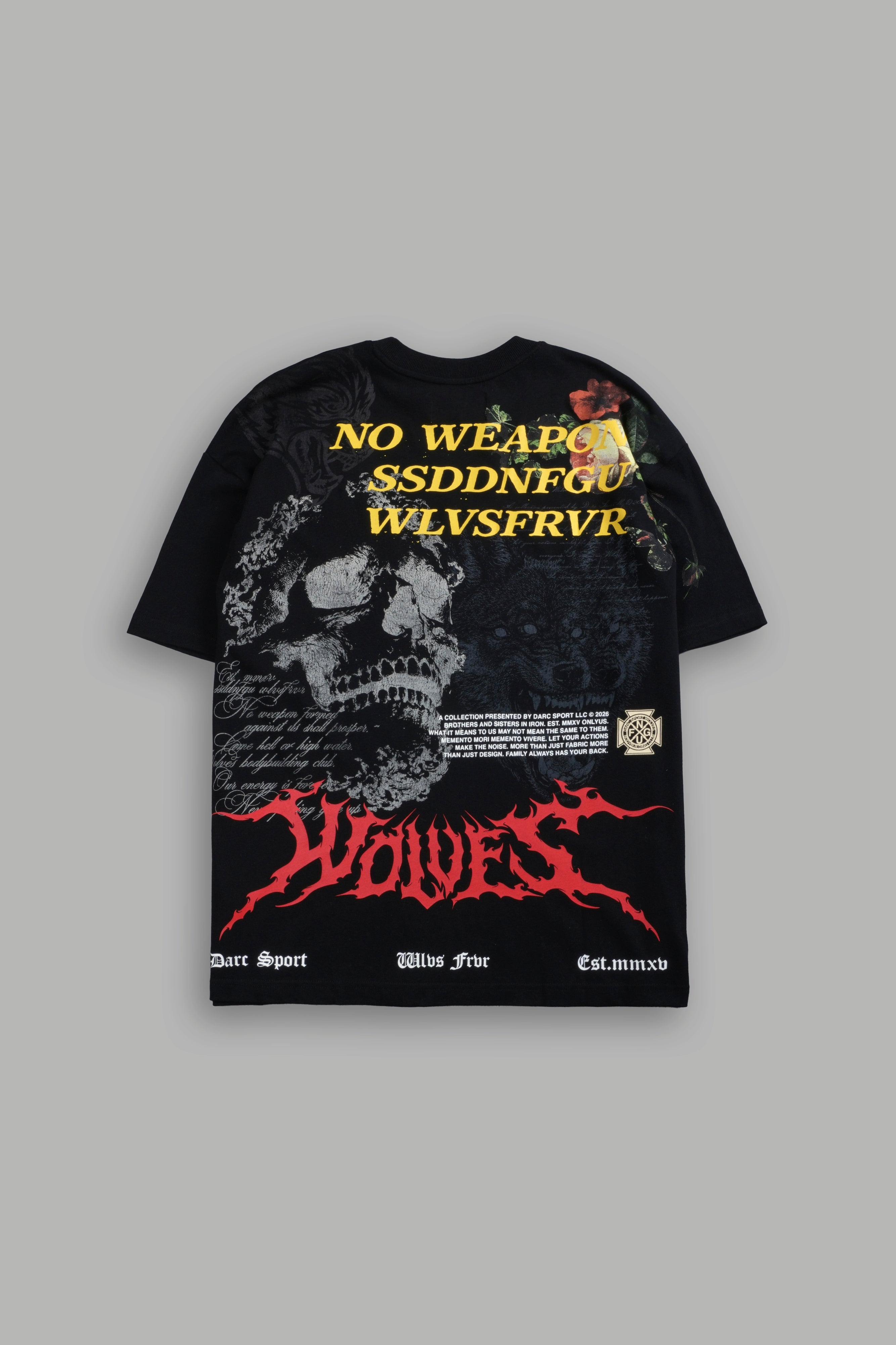 From Dust Premium Oversized Tee in Black — imagem 1