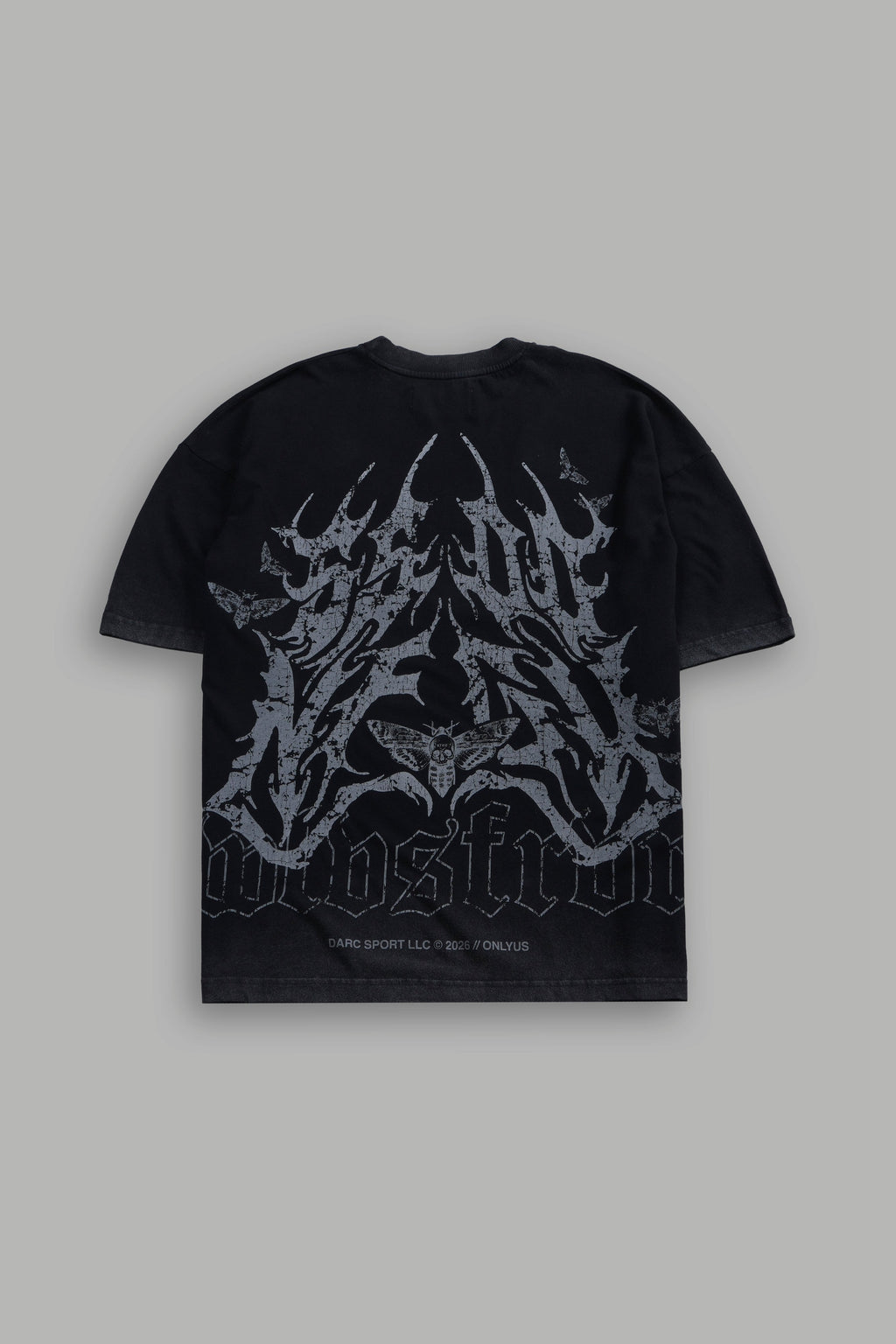 Ssddnfgu Hesh Premium Oversized Tee in Black — imagem 1