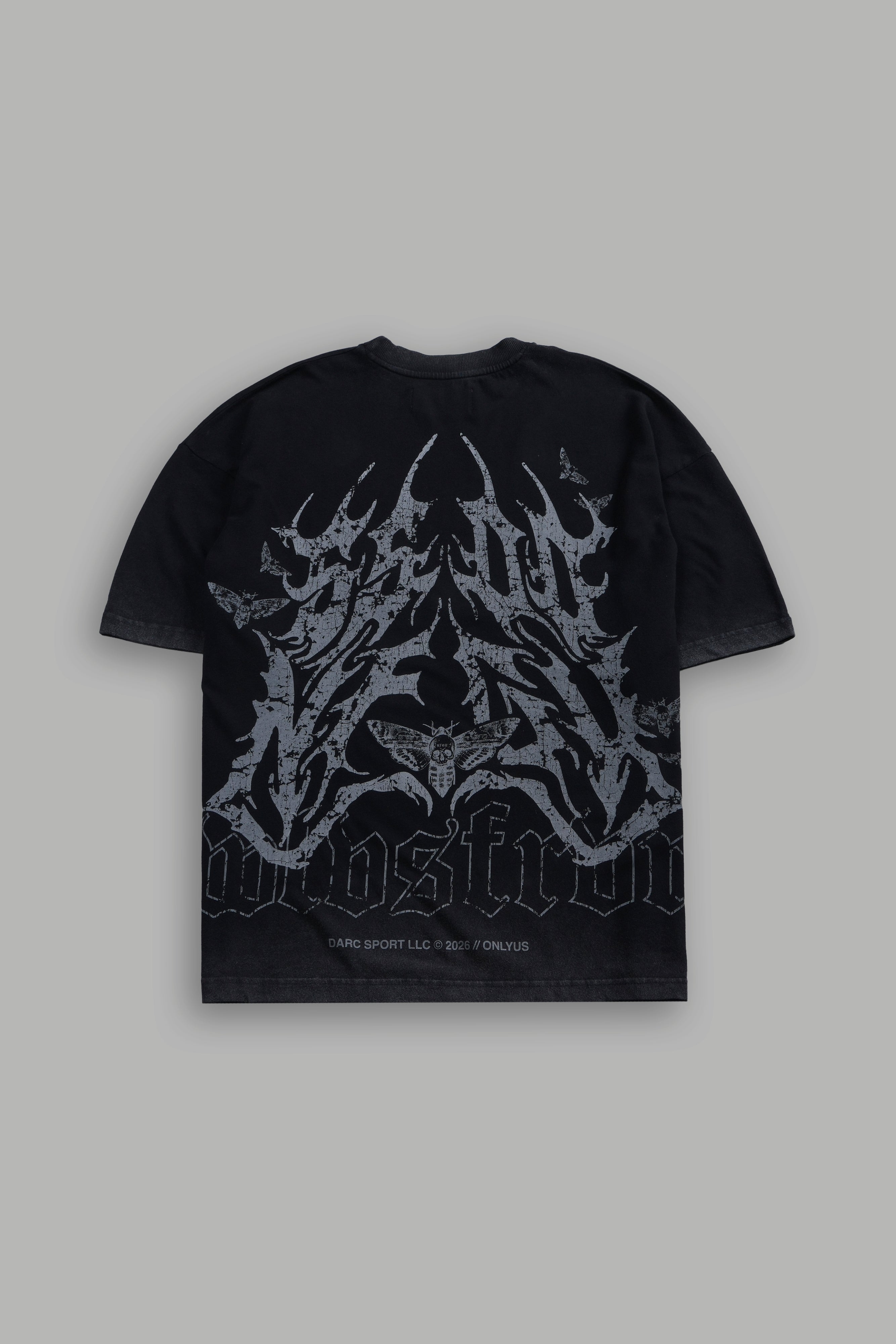 Ssddnfgu Hesh Premium Oversized Tee in Black — imagem 1