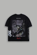 Born Warrior "Side By Side" Series Premium Tee in Black — imagem 1