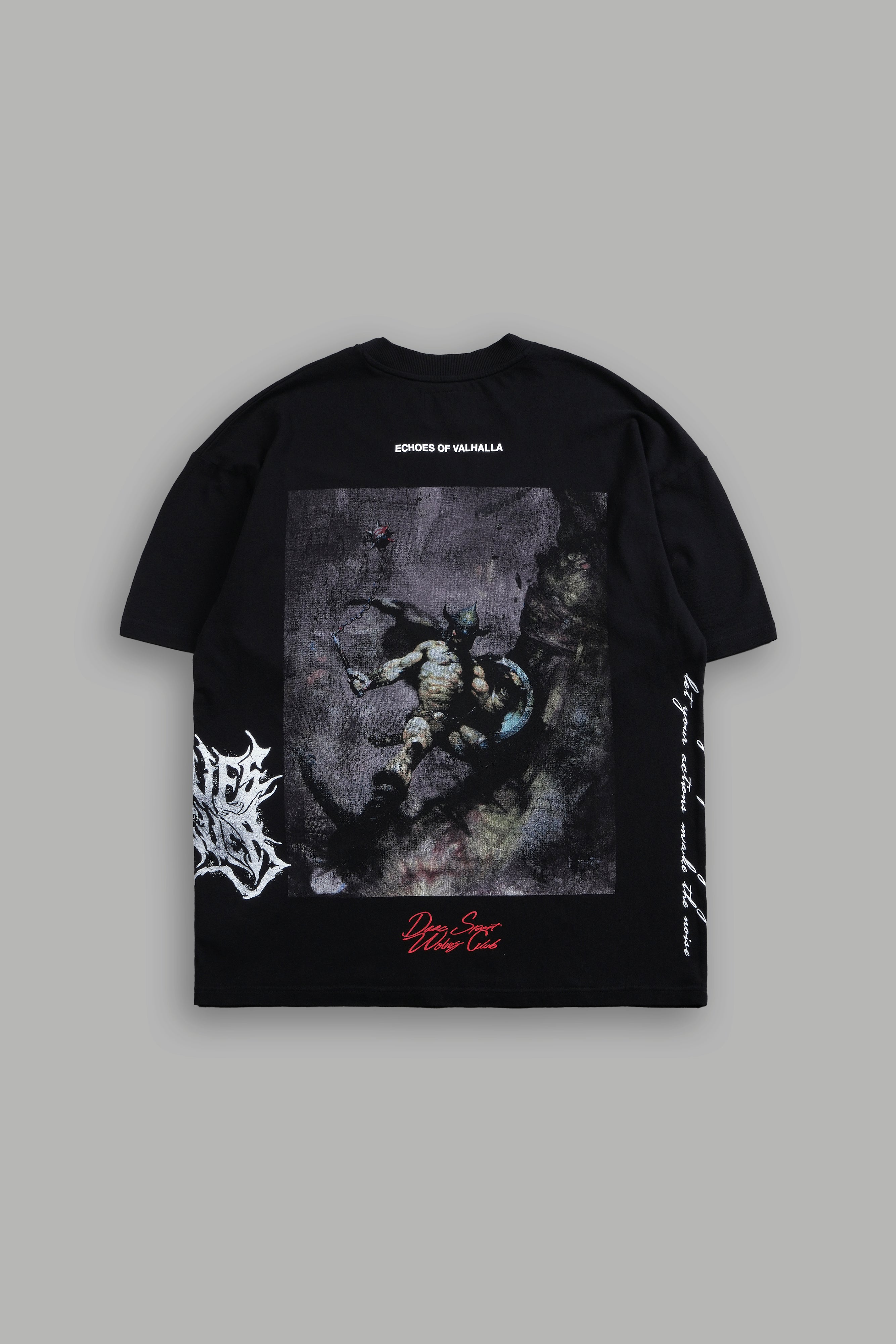 Echoes Of Valhalla "Side By Side" Tee Box Set in Black — imagem 4