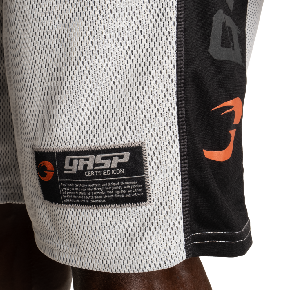 No1 Mesh Shorts 11.5” - White/Black - imagem 4