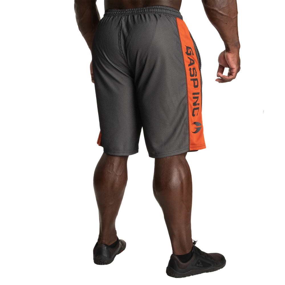No1 Mesh Shorts 11.5” - Black/Flame - imagem 3
