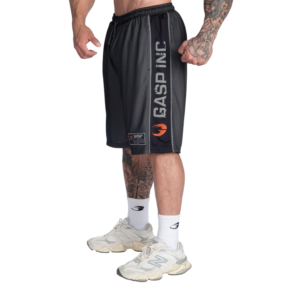 No1 Mesh Shorts 11.5” - Black - imagem 1