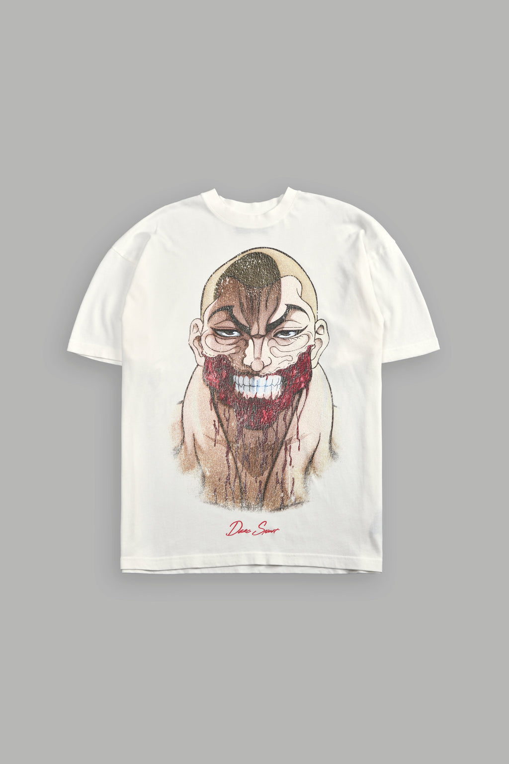 Enraged "Premium" Oversized Tee in Cream — imagem 1