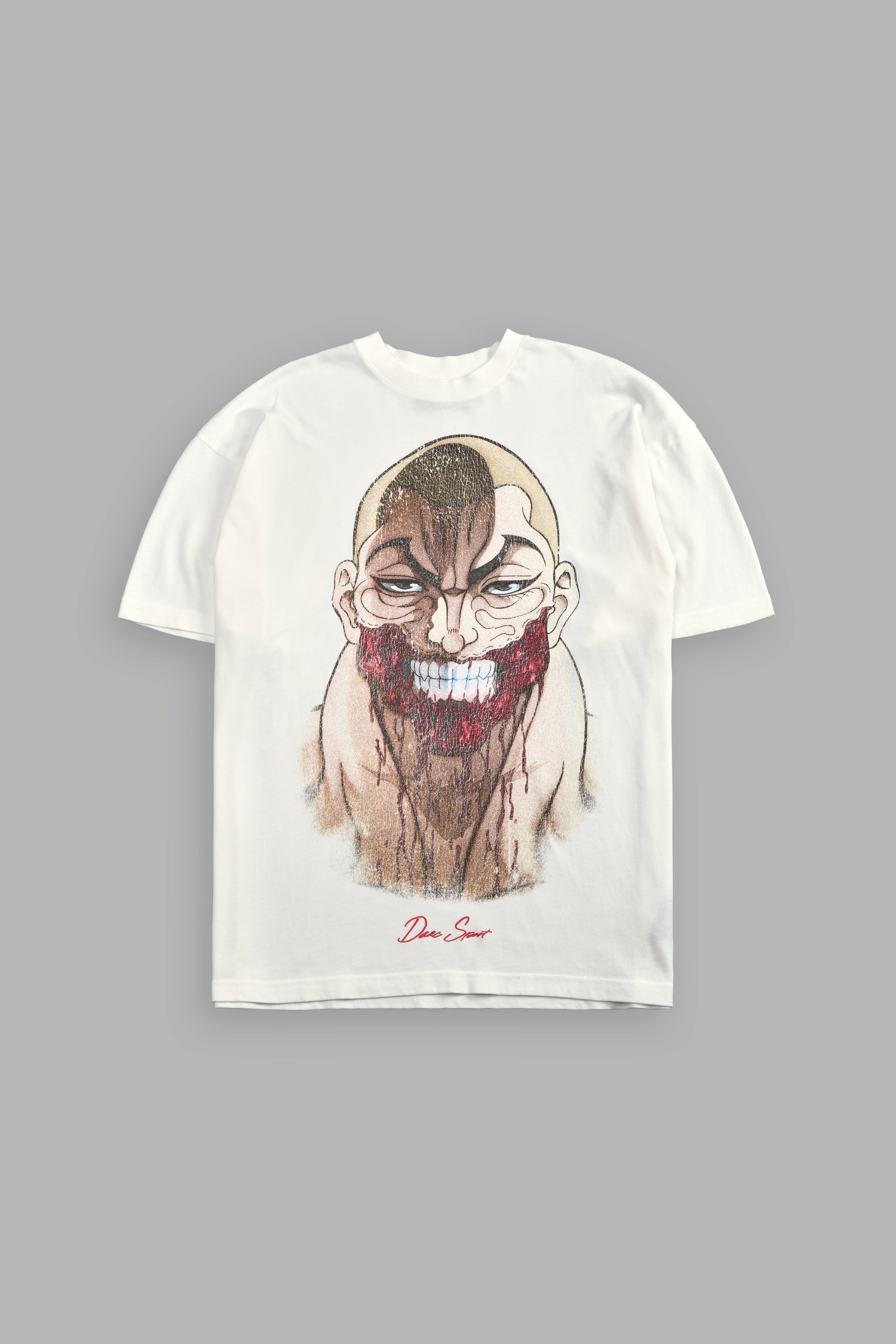 Enraged "Premium" Oversized Tee in Cream — imagem 1