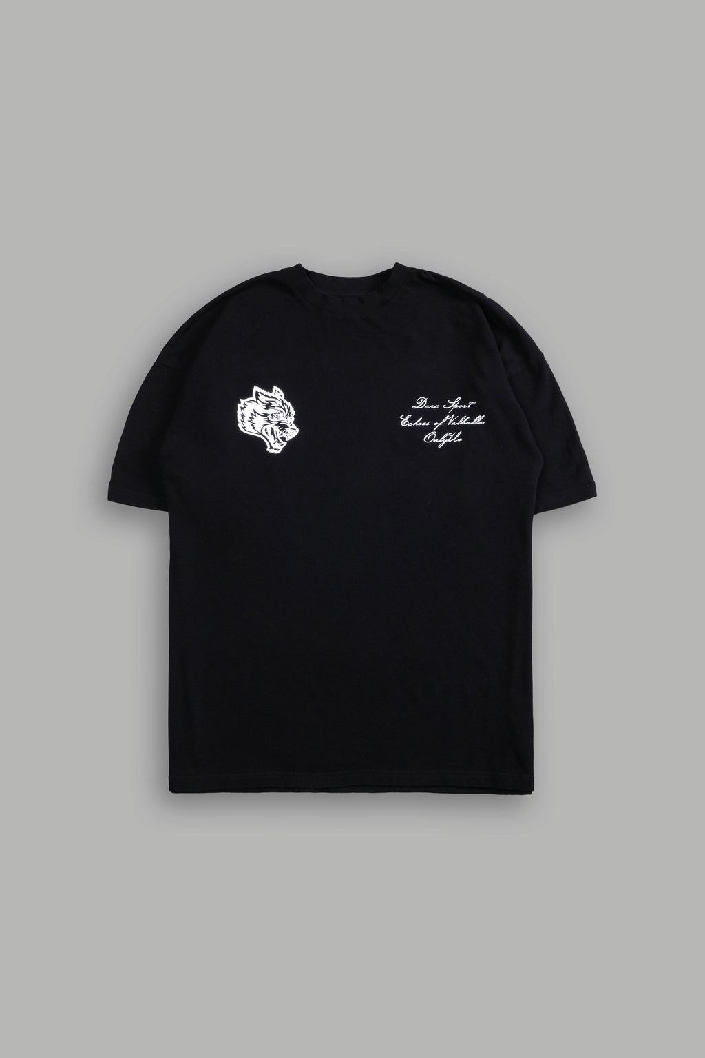 Born Warrior "Side By Side" Series Premium Tee in Black — imagem 4