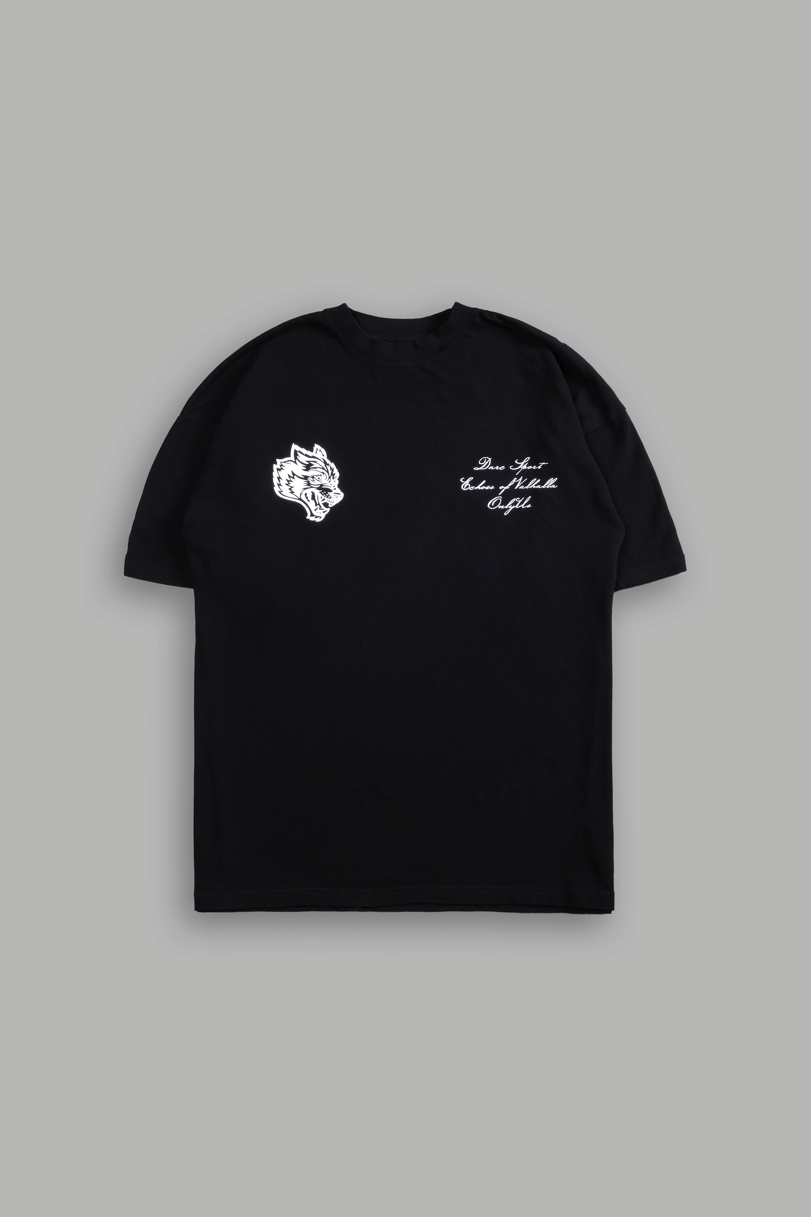 Born Warrior "Side By Side" Series Premium Tee in Black — imagem 4