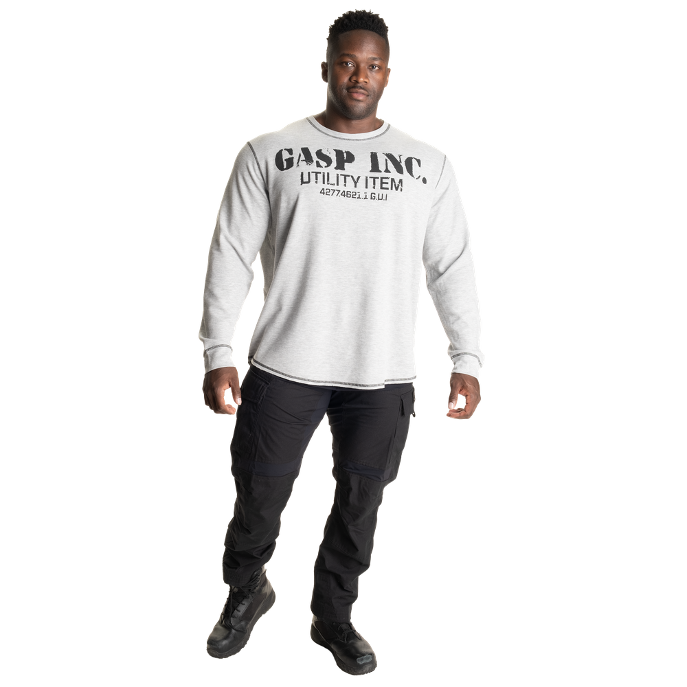 Thermal gym sweater - Grey Melange - imagem 6