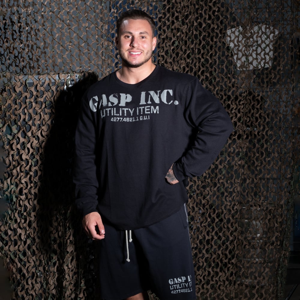 Thermal gym sweater - Asphalt - imagem 1